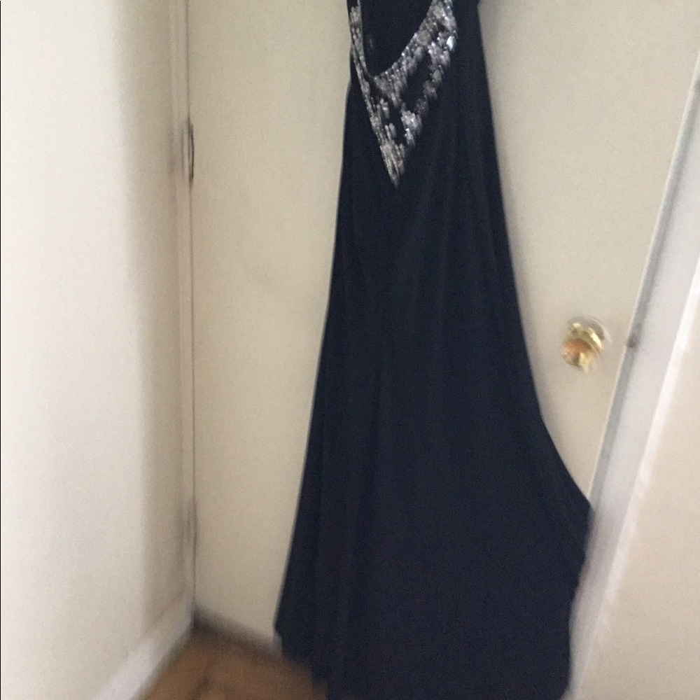 Fully Lined Halter Back Maxi - image 7